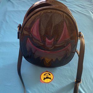 Love Pain and Stitches holographic handcrafted bag